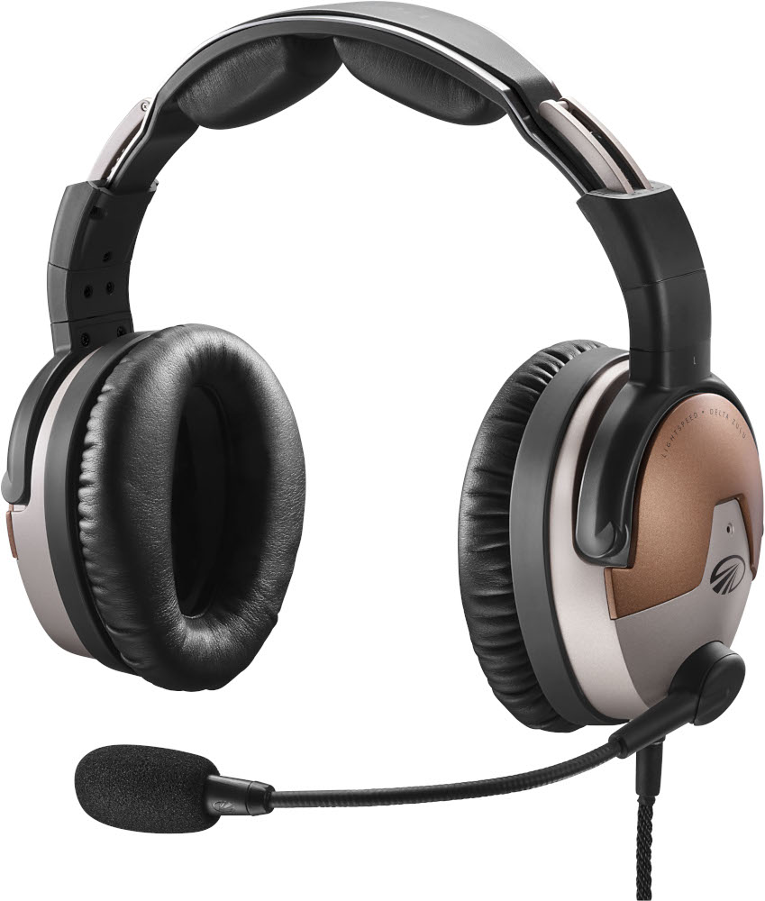 航空機・ヘリコプター Lightspeed zulu Aviation Headset LightSpeed Delta Zulu Headset - Helicopter - Bluetooth - U174 Plug